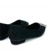 ZAPATO AZAREY  PLANO BROCHE 459F760 NEGRO