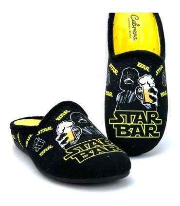 ZAPATILLA CASA CABRERA STAR BAR 3576 NEGRO