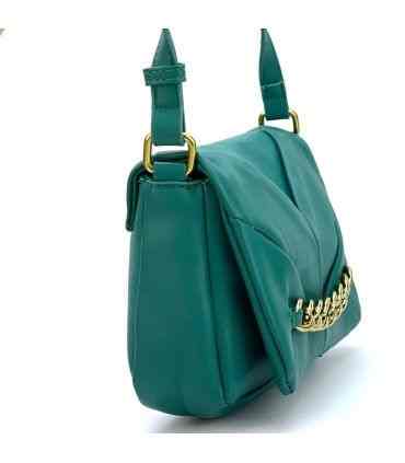 BOLSO DETALLE CADENAS BFY27675 VERDE