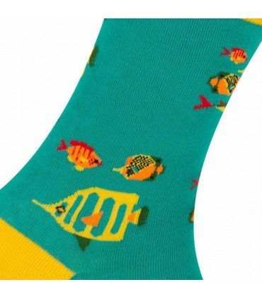 CALCETINES DIVERTIDOS PECES C220256 HOMBRE