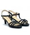 SANDALIA FIESTA 31-217 NEGRO