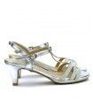 SANDALIA FIESTA 31-217 PLATA