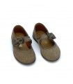MANOLETINA NIÑA PIEL CHUCHES 900 S SIN-0016 TAUPE