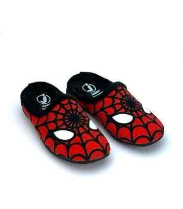 ZAPATILLA CASA JAVER SPIDER 9-4 ROJO