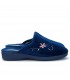 ZAPATILLA CASA MUJER 47-194 MARINO