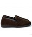 ZAPATILLA CERRADA PANA HOMBRE 230 MARRÓN