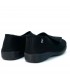 ZAPATILLA CASA MUJER VELCRO NEGRO 49-4