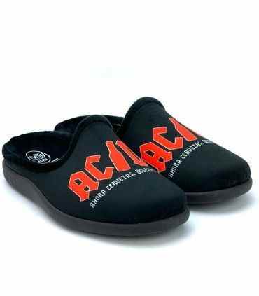 ZAPATILLA CASA ACDC 27-13 NEGRO