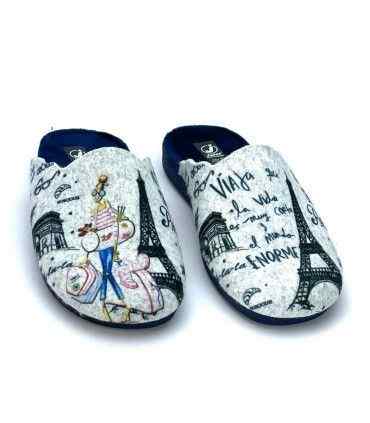 ZAPATILLA CASA PARIS 30-378 MARINO