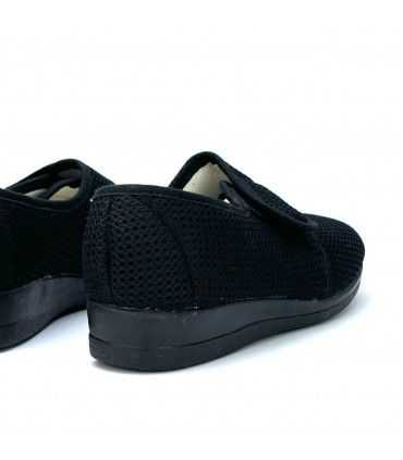 ZAPATILLA VELCRO REJILLA 2085 NEGRO