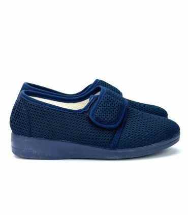 ZAPATILLA VELCRO REJILLA 2085 MARINO