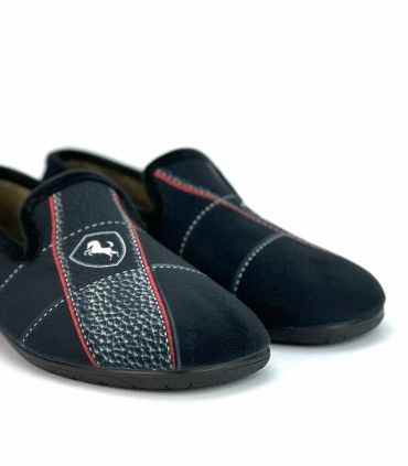 ZAPATILLA HOMBRE CERRADA CASA 318 NEGRO