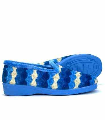 ZAPATILLA CERRADA MUJER ALCALDE 2602 AZULON