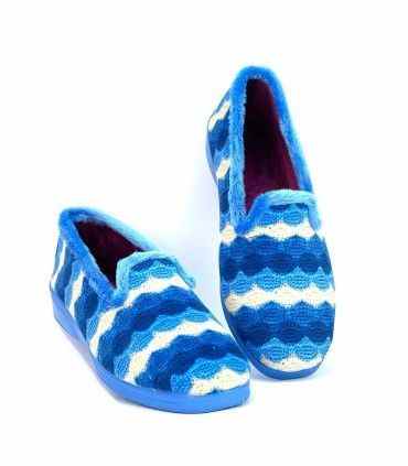 ZAPATILLA CERRADA MUJER ALCALDE 2602 AZULON