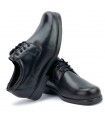 ZAPATO PIEL CORDONES CLAYAN MODELO 60 NEGRO