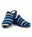 ZAPATILLA CASA MUJER CUÑA ALCALDE 18001 MARINO