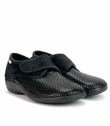 ZAPATILLA CABRERA 5333 SERPIENTE NEGRO