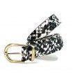 CINTURON PRINT BLANCO-NEGRO C200 PA-PE