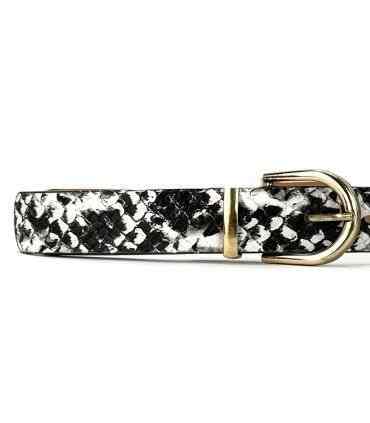 CINTURON PRINT BLANCO-NEGRO C200 PA-PE
