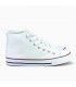 ZAPATILLA ABOTINADA TELA B501A BLANCO