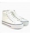 ZAPATILLA ABOTINADA POLIPIEL 2021 BLANCO