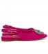 ZAPATO AZAREY BROCHE 459G324 FUCSIA