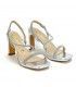 SANDALIA BRILLANTE AZAREY 459G019 PLATA