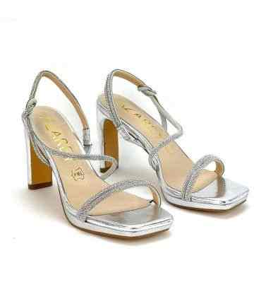 SANDALIA BRILLANTE AZAREY 459G019 PLATA