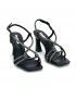 SANDALIA FIESTA BRILLANTES DWS23250 NEGRO