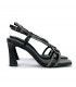 SANDALIA FIESTA BRILLANTES DWS23250 NEGRO