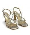 SANDALIA FIESTA BRILLANTES DWS23250 BRONCE