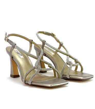 SANDALIA FIESTA BRILLANTES DWS23250 BRONCE