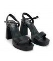 SANDALIA TACÓN FIESTA ETIKA 93303 NEGRO