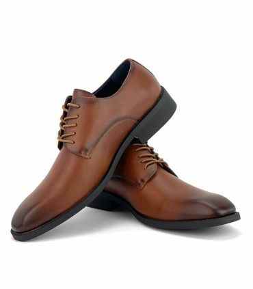 ZAPATO HOMBRE VESTIR VR3E-037 CUERO
