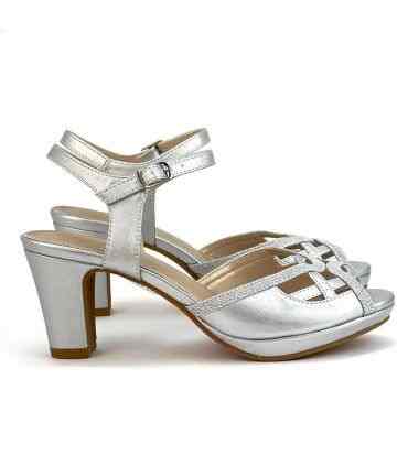 SANDALIA FIESTA PRESTIGIO C-409 PLATA