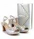 SANDALIA FIESTA PRESTIGIO C-409 PLATA