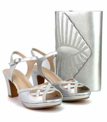 SANDALIA FIESTA PRESTIGIO C-409 PLATA