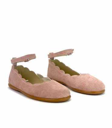 MANOLETINA PIEL CHUCHES 990 ONDAS ROSA ANTIQUE