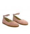 MANOLETINA PIEL CHUCHES 990 ONDAS ROSA ANTIQUE