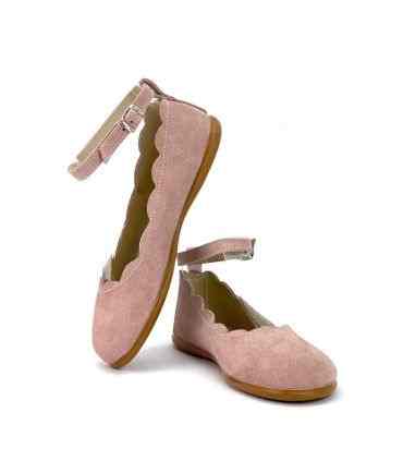MANOLETINA PIEL CHUCHES 990 ONDAS ROSA ANTIQUE