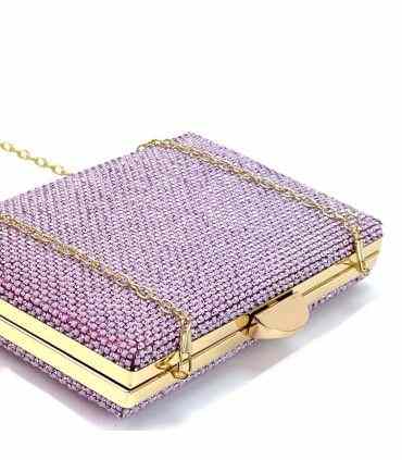 BOLSO FIESTA BRILLO AST13368 LILA