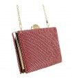 BOLSO FIESTA BRILLO AST13368 ROJO