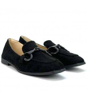 MOCASÍN CADENA 2RB-2040 NEGRO