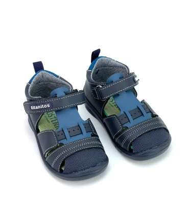 SANDALIA RESPETUOSA B500 PATRICIO AZUL