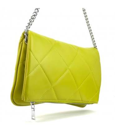 BOLSO POLIPIEL CADENA KFX54932 PISTACHO