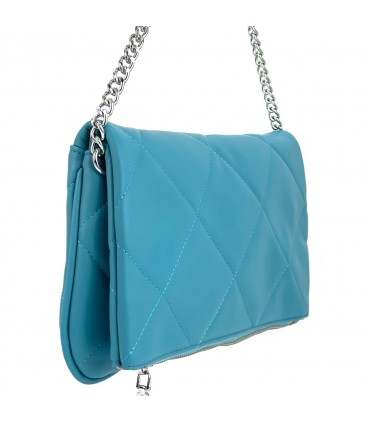 BOLSO POLIPIEL CADENA KFX54932 AZUL