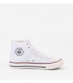 ZAPATILLA ABOTINADA TELA VICTORIA 106500 BLANCO