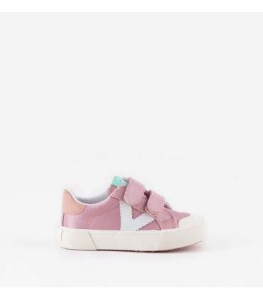 ZAPATILLA VICTORIA NYLON VELCRO 1065172 ROSA