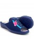 ZAPATILLA CASA MUJER CUÑA 5001 MARINO