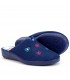 ZAPATILLA CASA MUJER CUÑA 5716 MARINO